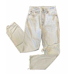 NWT‎ ABERCROMBIE & FITCH Ultra High Rise 90s Straight Jean Women's Sz 26 2